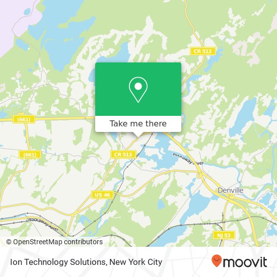 Mapa de Ion Technology Solutions