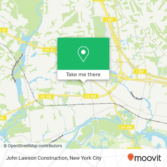 Mapa de John Lawson Construction