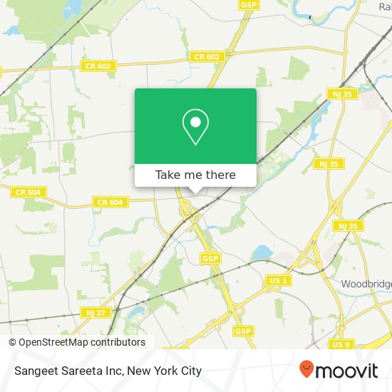 Sangeet Sareeta Inc map