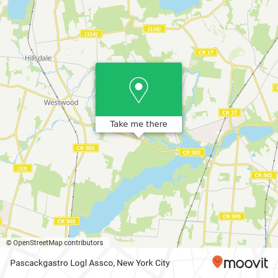 Pascackgastro Logl Assco map