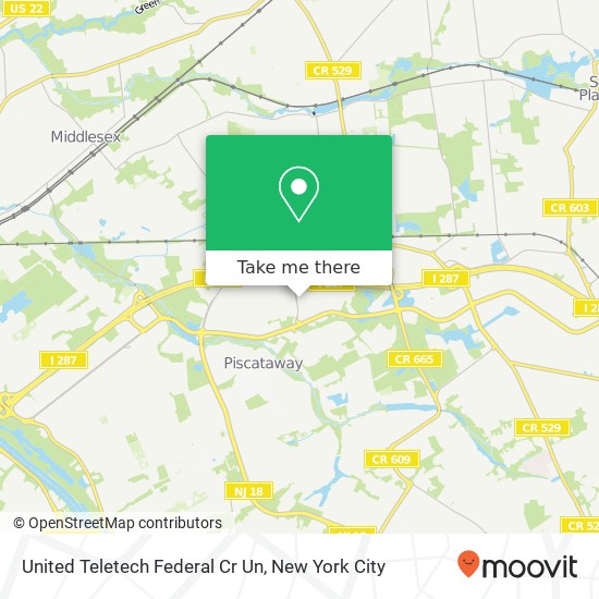 United Teletech Federal Cr Un map