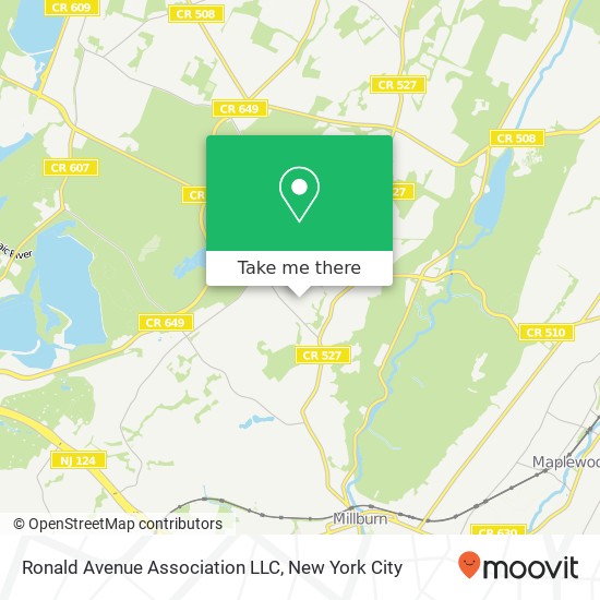Ronald Avenue Association LLC map