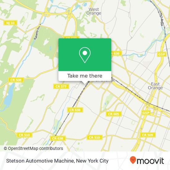 Stetson Automotive Machine map