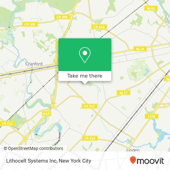Lithocelt Systems Inc map
