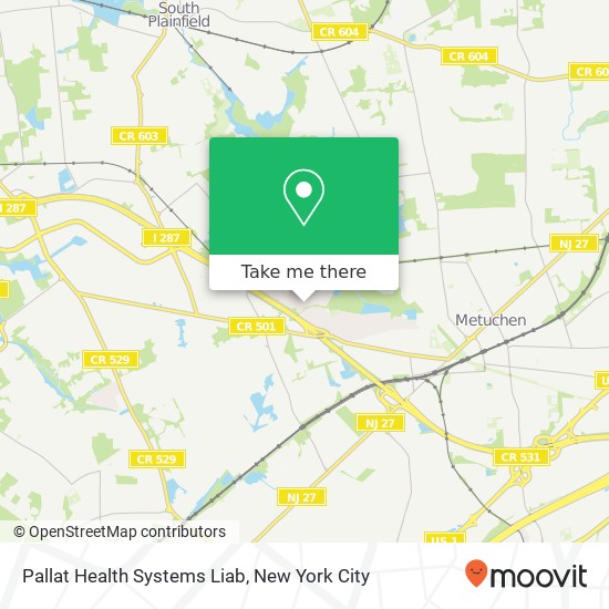 Mapa de Pallat Health Systems Liab