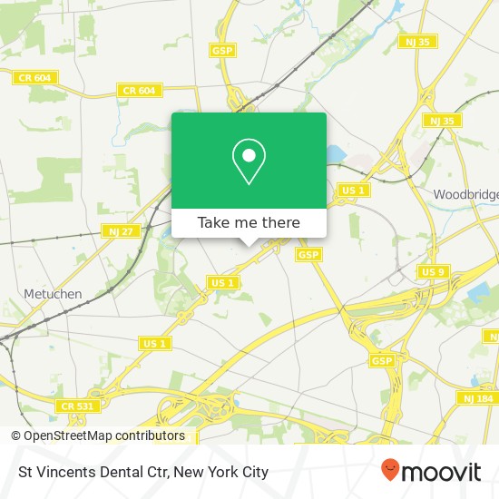 Mapa de St Vincents Dental Ctr