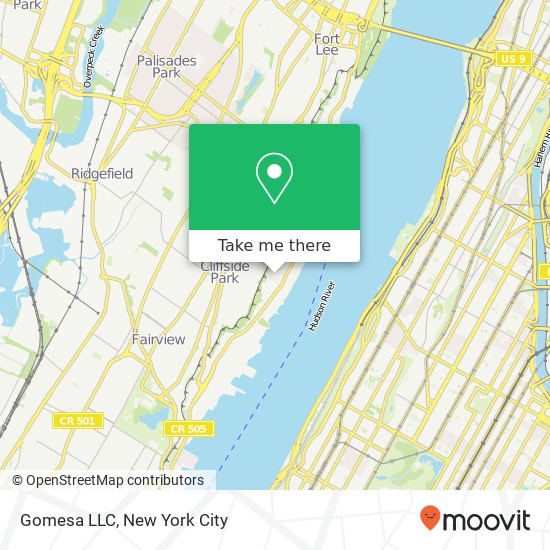 Gomesa LLC map