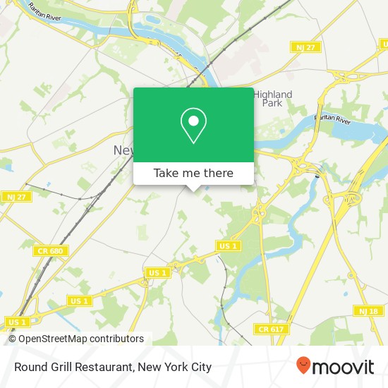 Round Grill Restaurant map
