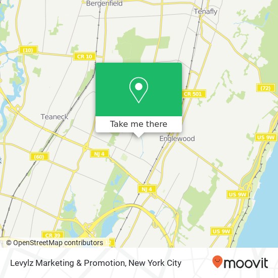 Levylz Marketing & Promotion map