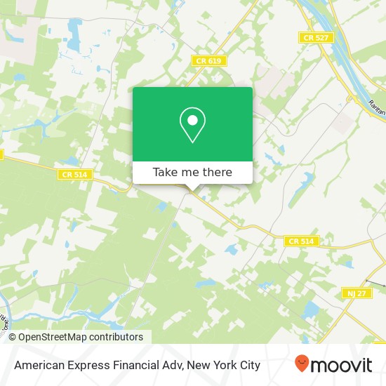 American Express Financial Adv map