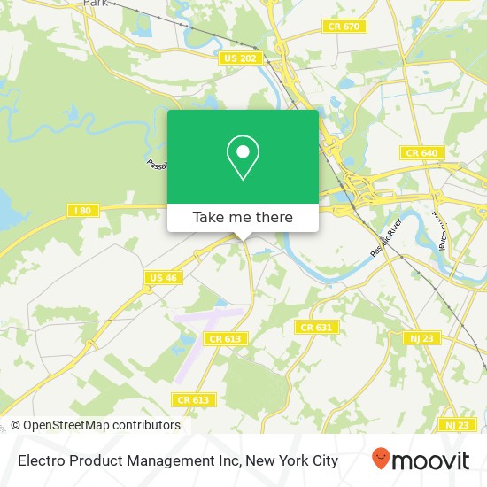 Electro Product Management Inc map