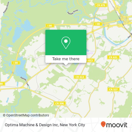 Optima Machine & Design Inc map