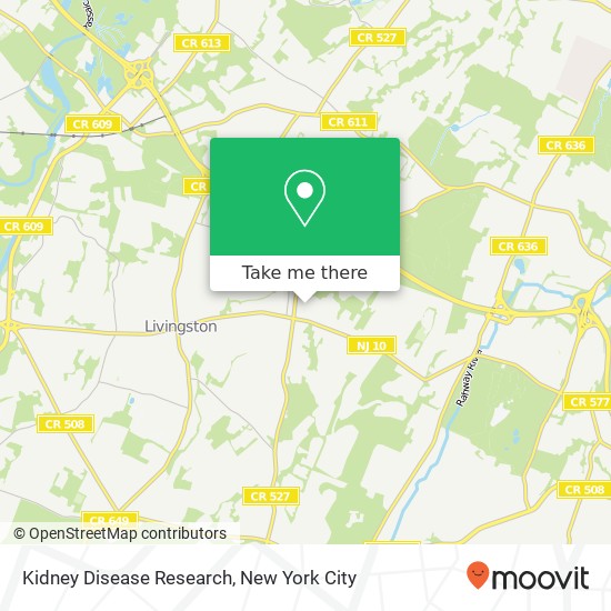Mapa de Kidney Disease Research