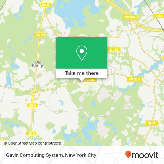 Mapa de Gavin Computing System