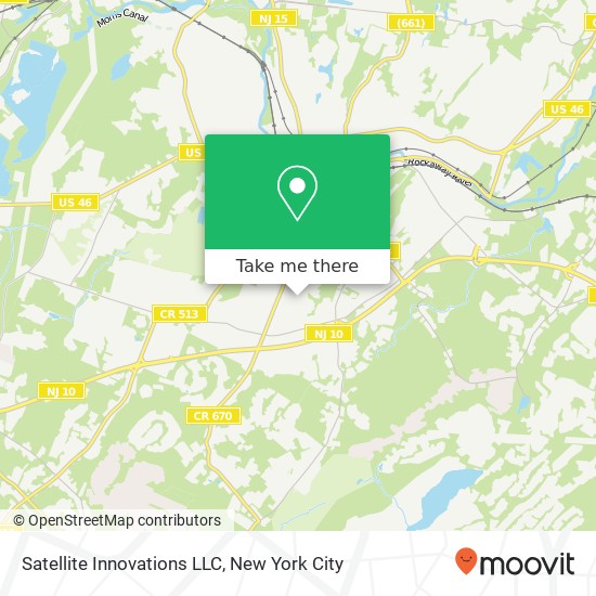 Mapa de Satellite Innovations LLC