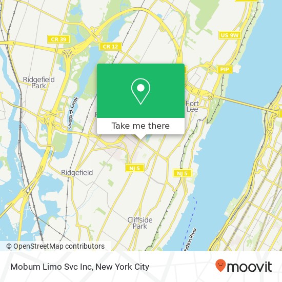 Mobum Limo Svc Inc map