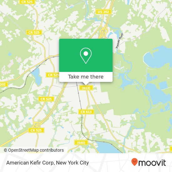 American Kefir Corp map