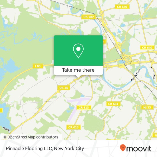 Pinnacle Flooring LLC map