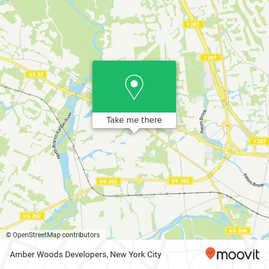 Amber Woods Developers map