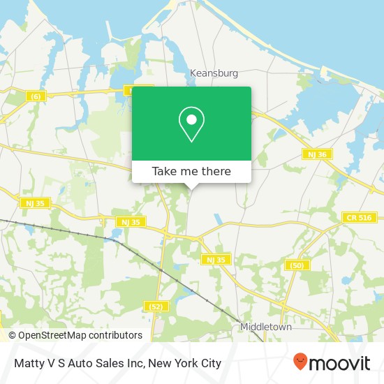 Matty V S Auto Sales Inc map