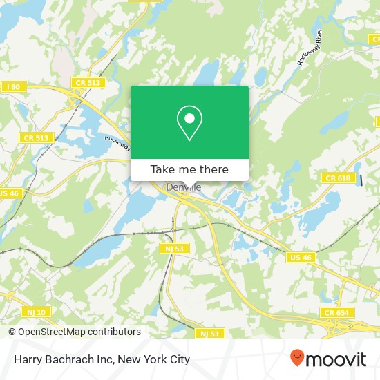 Harry Bachrach Inc map