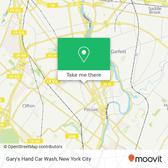 Mapa de Gary's Hand Car Wash