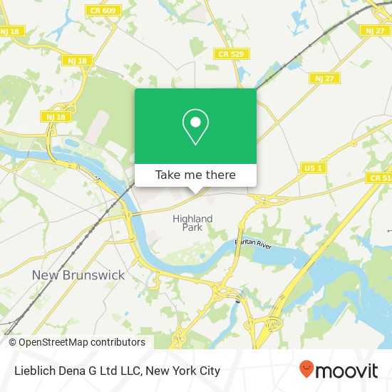 Lieblich Dena G Ltd LLC map