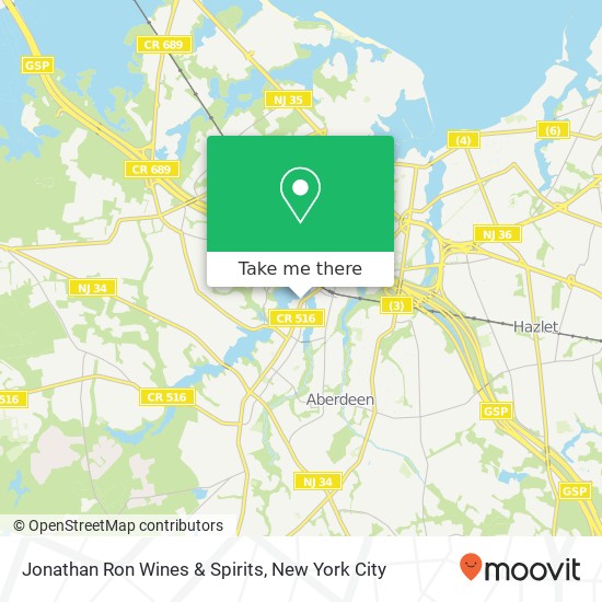 Jonathan Ron Wines & Spirits map