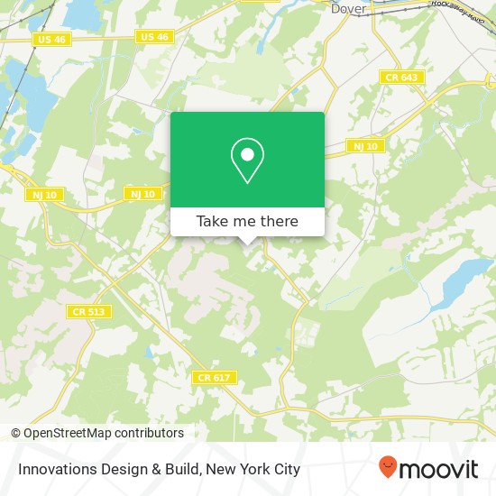 Mapa de Innovations Design & Build