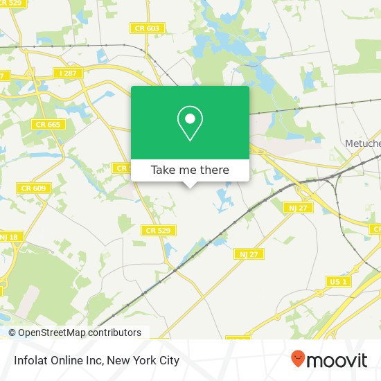 Infolat Online Inc map