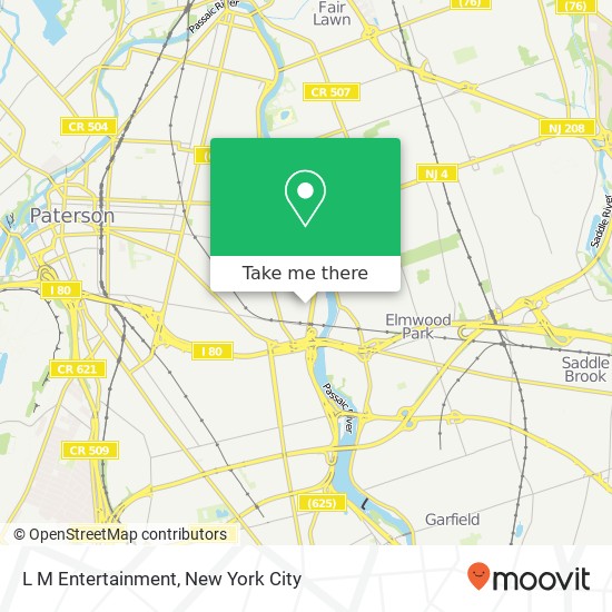 L M Entertainment map
