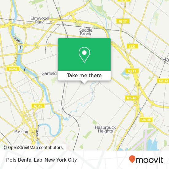 Pols Dental Lab map