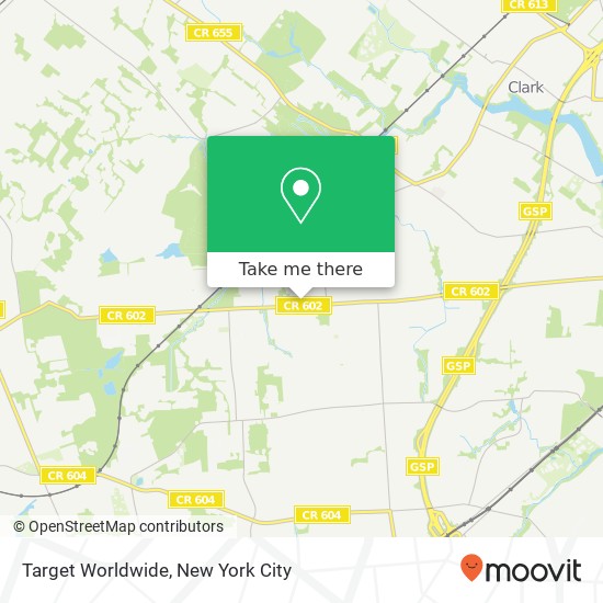 Target Worldwide map