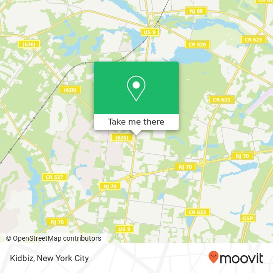 Kidbiz map