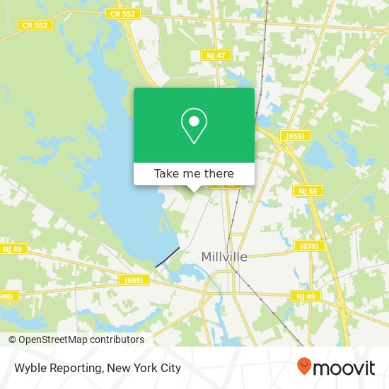 Wyble Reporting map