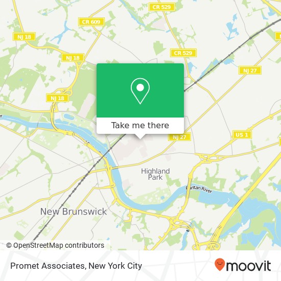 Promet Associates map