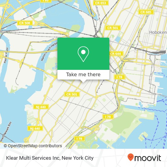 Mapa de Klear Multi Services Inc
