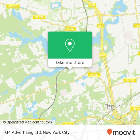 G4 Advertising Ltd map