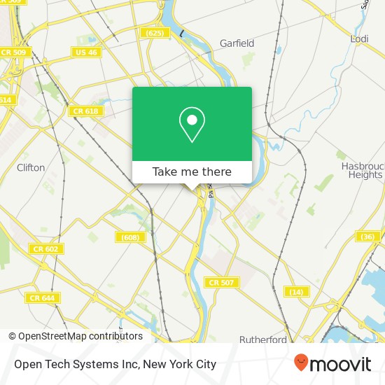 Open Tech Systems Inc map