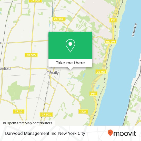 Darwood Management Inc map