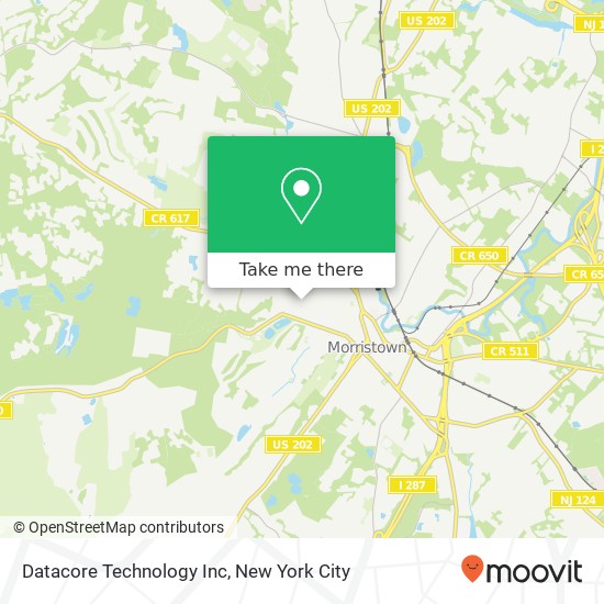 Mapa de Datacore Technology Inc