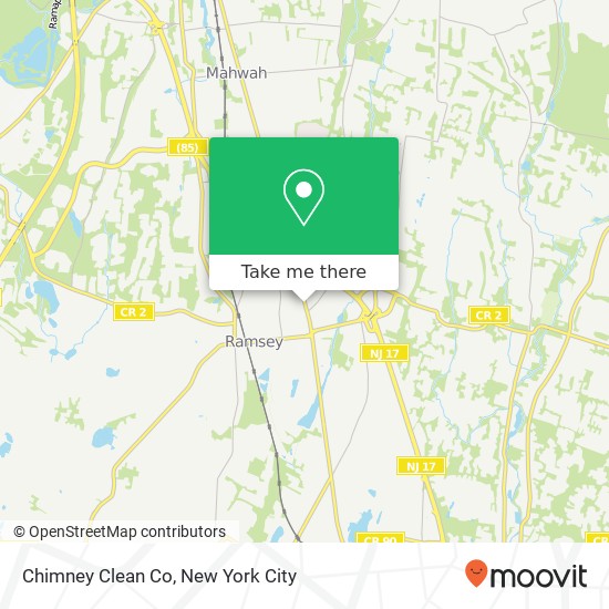 Mapa de Chimney Clean Co