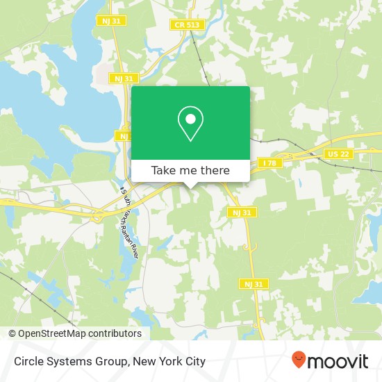 Mapa de Circle Systems Group