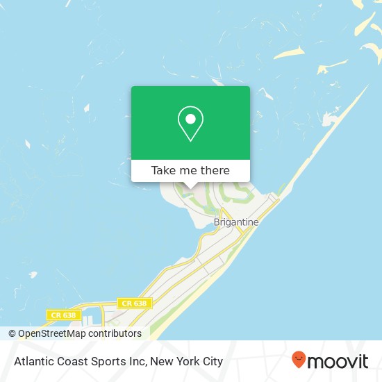 Mapa de Atlantic Coast Sports Inc