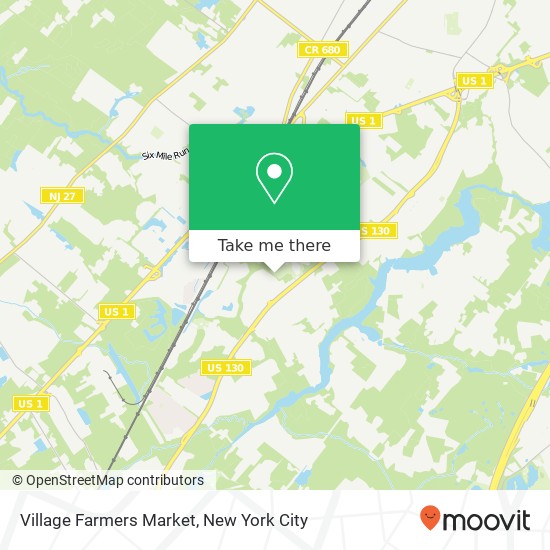 Mapa de Village Farmers Market