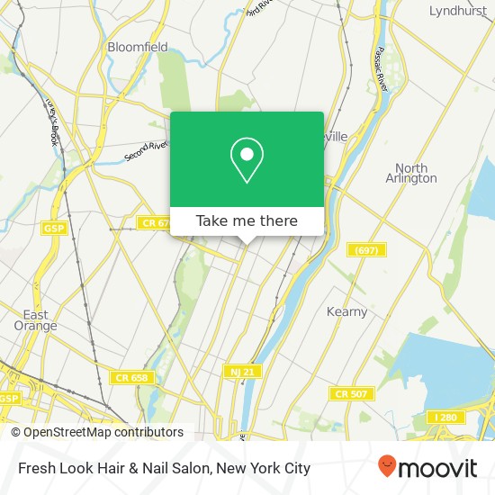 Mapa de Fresh Look Hair & Nail Salon