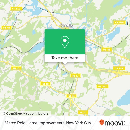 Marco Polo Home Improvements map