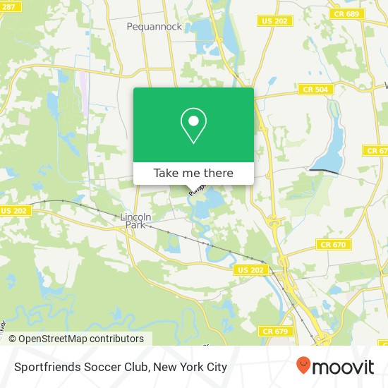 Sportfriends Soccer Club map