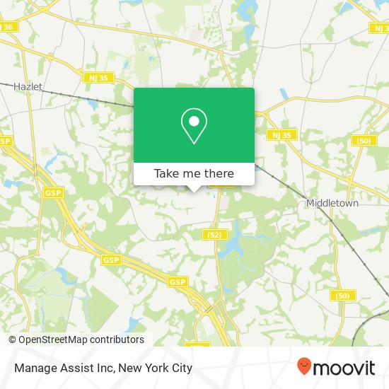 Manage Assist Inc map