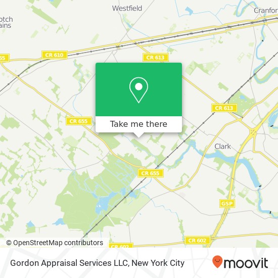 Gordon Appraisal Services LLC map